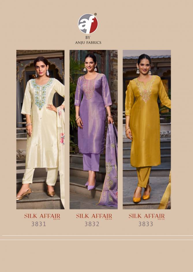 Silk Affair Vol 4 By Af Banarasi Silk Heavy Readymade Suits Wholesale Suppliers In Mumbai
